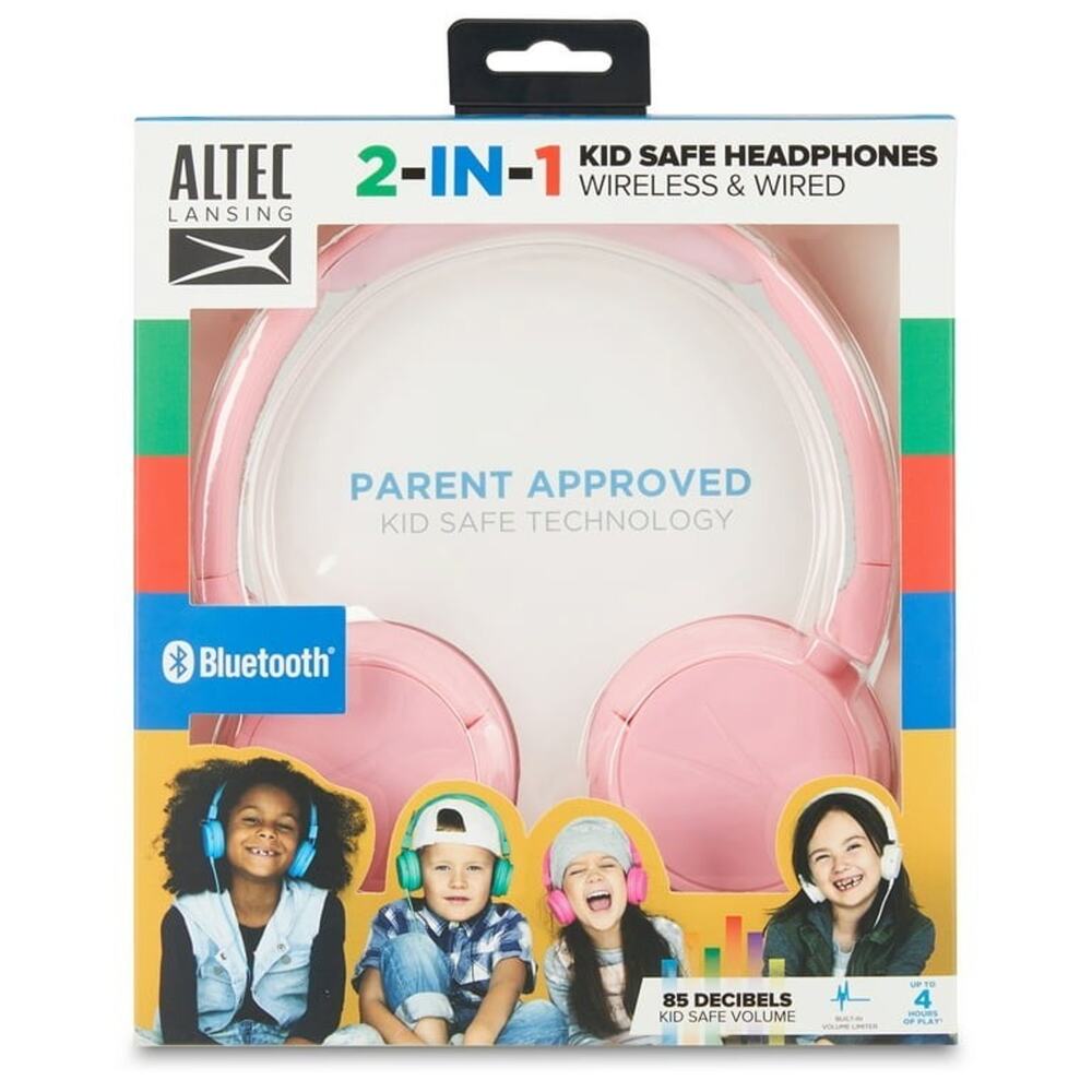 Altec Lansing KID SAFE 2-IN-1 MZX250 - Headphones - On-Ear - Bluetooth -... - Picture 3 of 7